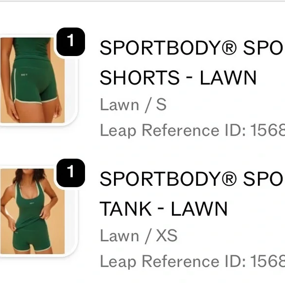 NWT SET Active Club Set - lawn - Picture 8 of 8